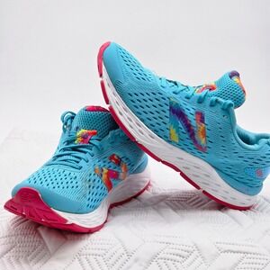 New Balance Shoes 680 v6 Running Womens 9 Blue Tie Dye emblem Style Athletic